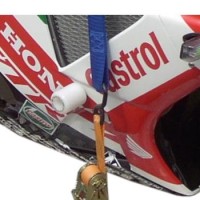 R&G Racing padací chrániče pro motocykly HONDA VTR1000 SP-1, (pár), bílé